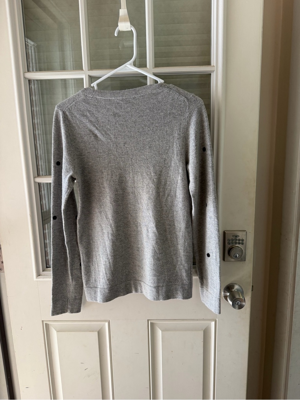 J. Crew Light Gray Crewneck Sweater - Picture 6 of 6